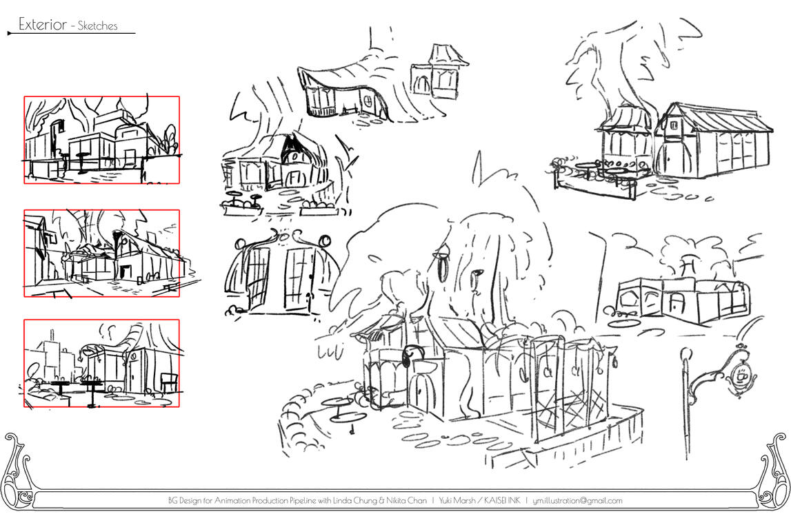 Art Nouveau_exteriorSketches